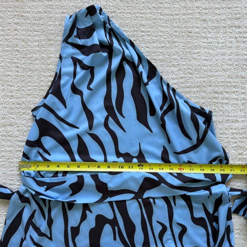 NWT EMPORIUM-ALLURE | One-Shoulder Maxi Dress w/Split & Sleeveless Design Sz M - Picture 5 of 7